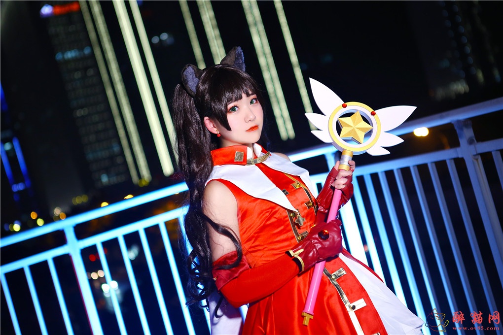 夏柠柠-cosplay远坂凛FAIE-4