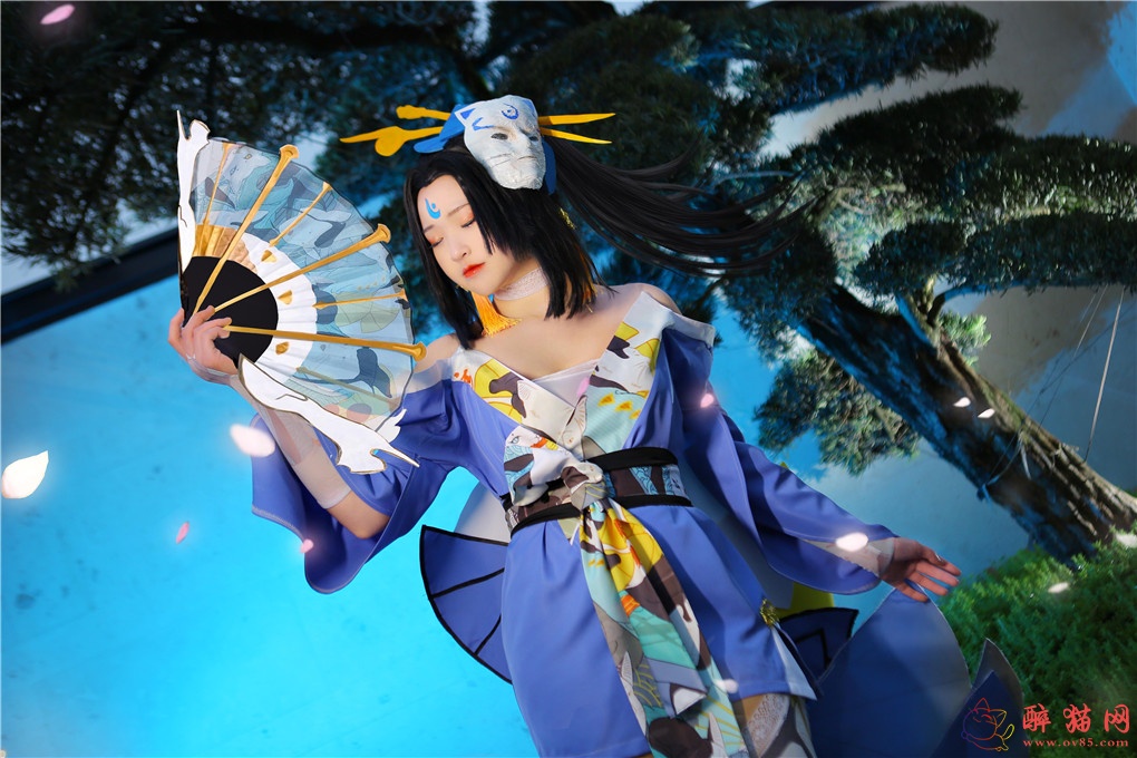 夏柠柠-王者荣耀cosplay不知火舞魅语-7 夏柠柠-王者荣耀cosplay不知火舞魅语