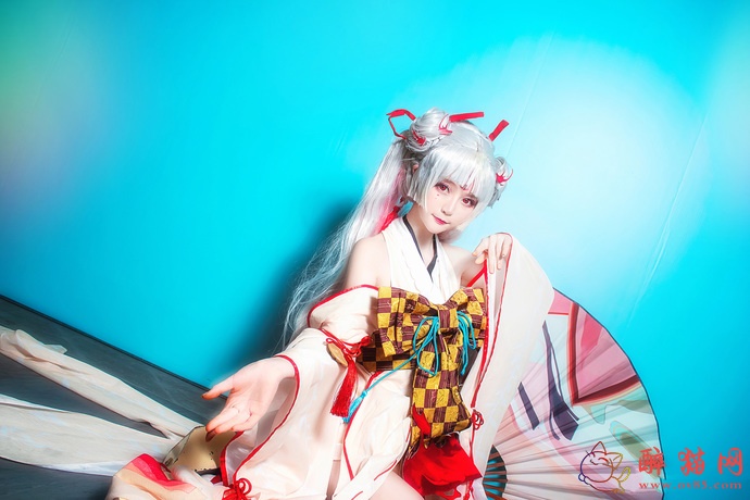 Yui金鱼-阴阳师cosplay不知火-8