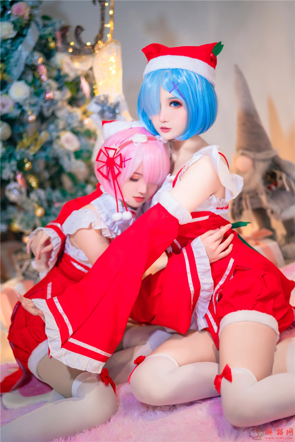 夏柠柠-cosplay拉姆雷姆-3