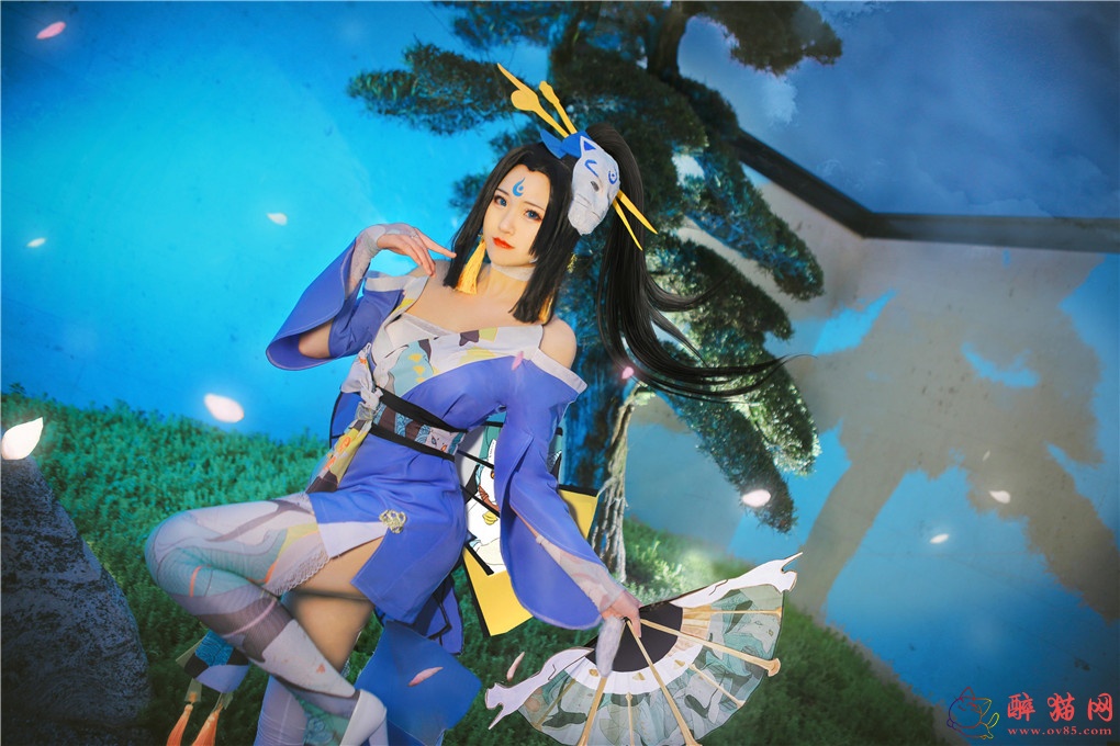 夏柠柠-王者荣耀cosplay不知火舞魅语-2 夏柠柠-王者荣耀cosplay不知火舞魅语