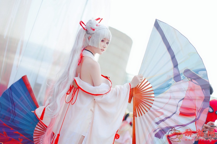 Yui金鱼-阴阳师cosplay不知火-5