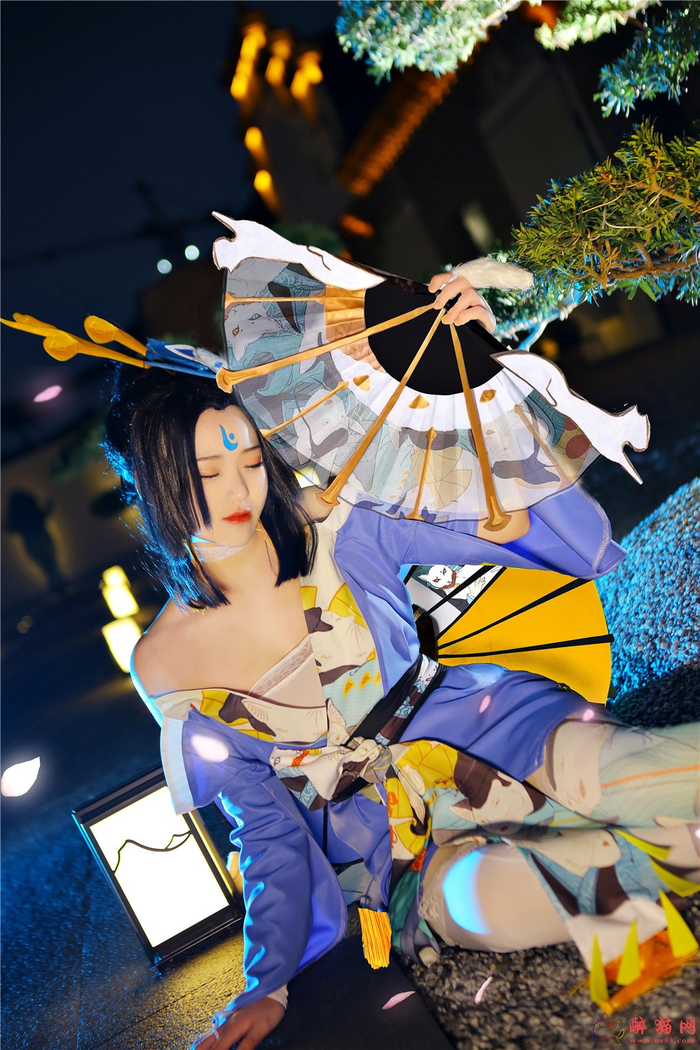 夏柠柠-王者荣耀cosplay不知火舞魅语-9