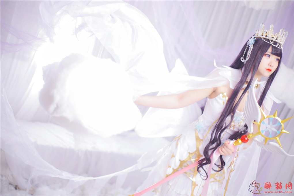 夏柠柠-cosplay魔卡少女樱知世-醉猫网 - 专注于美图分享-www.ov85.com