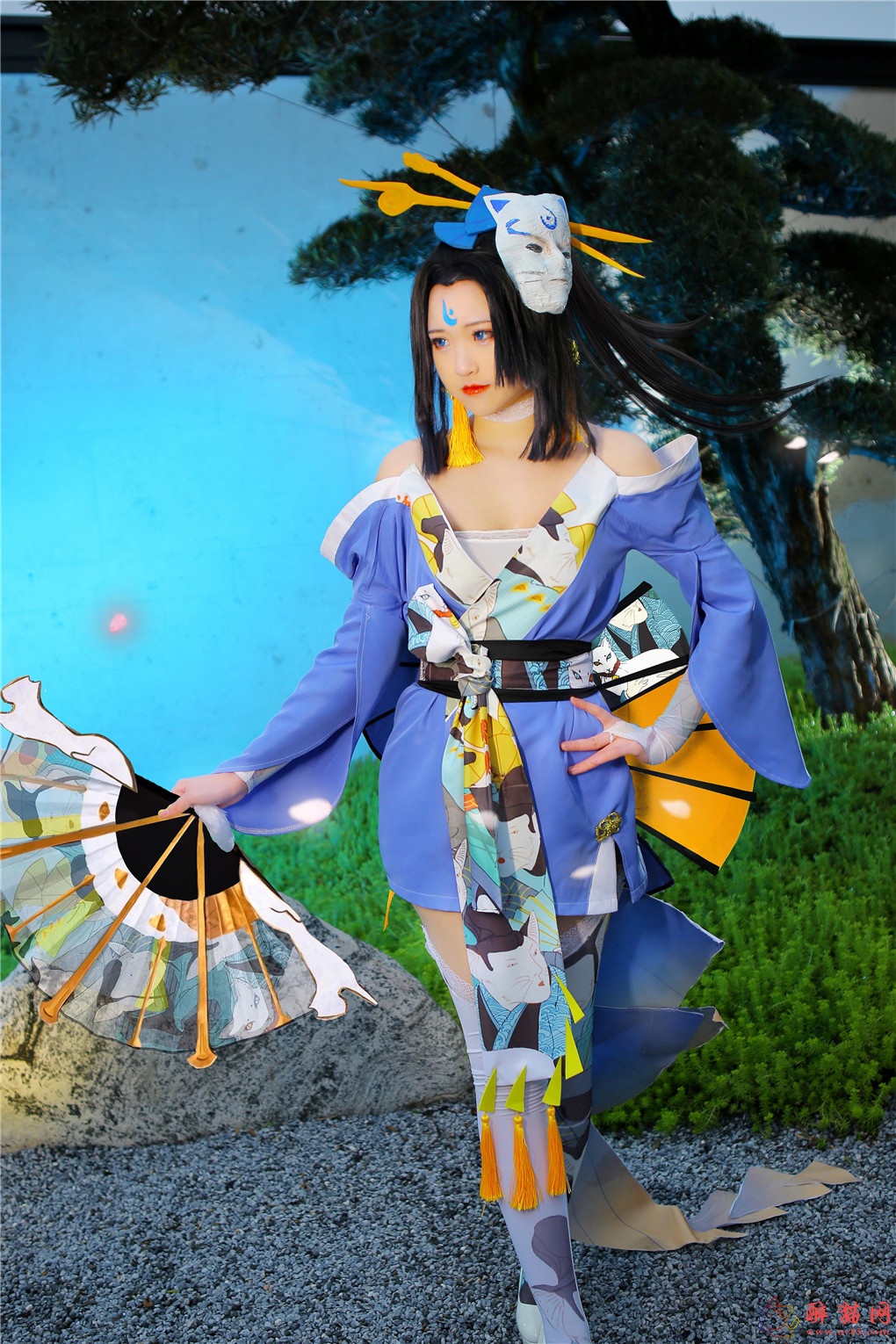 夏柠柠-王者荣耀cosplay不知火舞魅语-4 夏柠柠-王者荣耀cosplay不知火舞魅语
