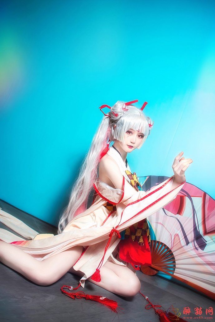 Yui金鱼-阴阳师cosplay不知火-9