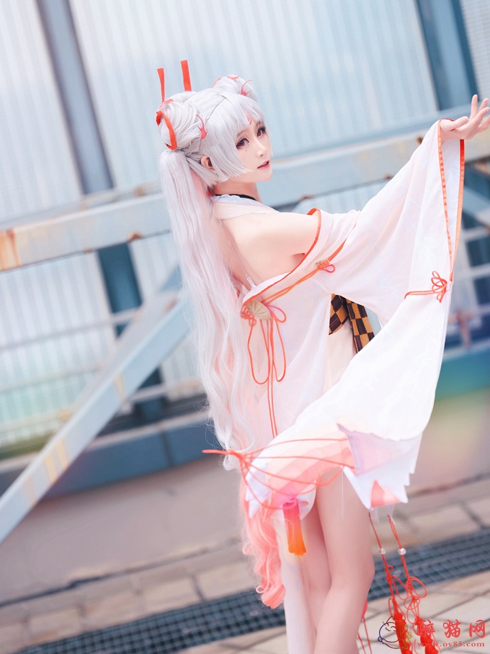 Yui金鱼-阴阳师cosplay不知火-3