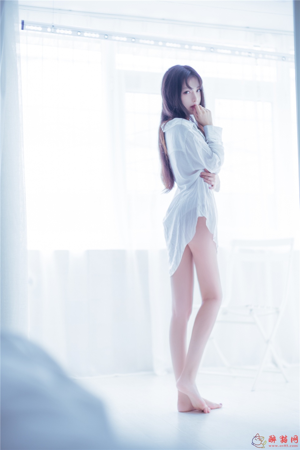 Shika小鹿鹿 清纯由诱人的白衬衣写真-醉猫网 - 专注于美图分享-www.ov85.com