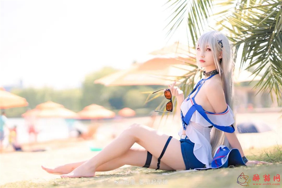 橙喵_要早起早睡_清凉夏日cosplay写真-4