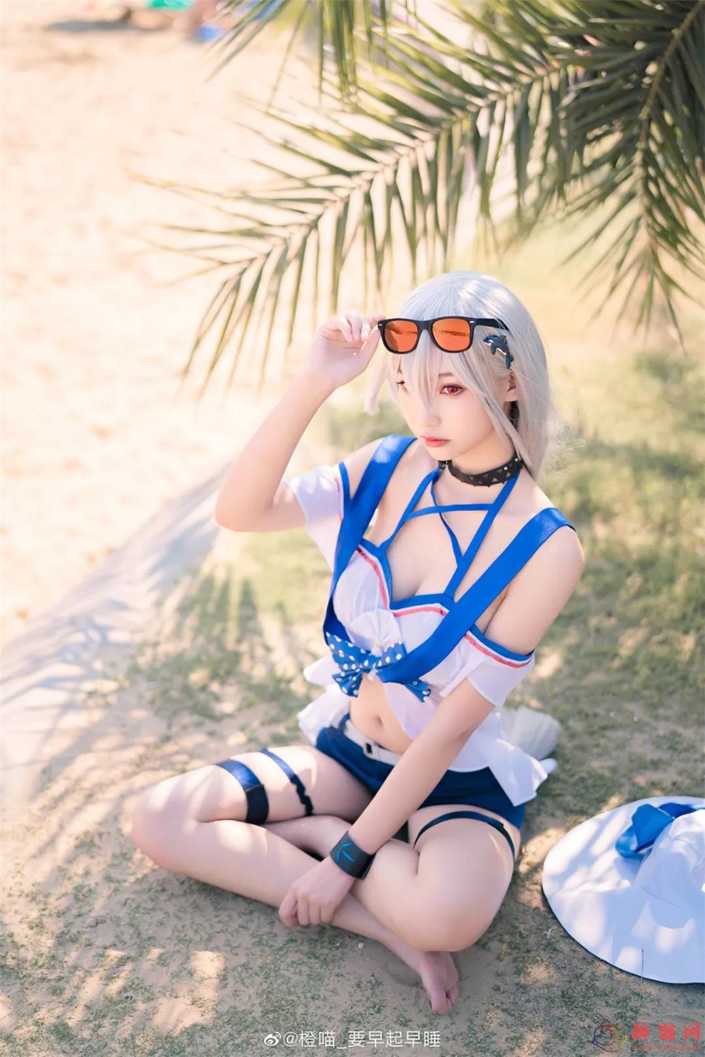 橙喵_要早起早睡_清凉夏日cosplay写真-10